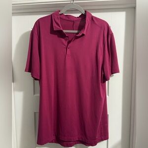 Lululemon Men's Evolution Polo Shirt - Deep Burgundy